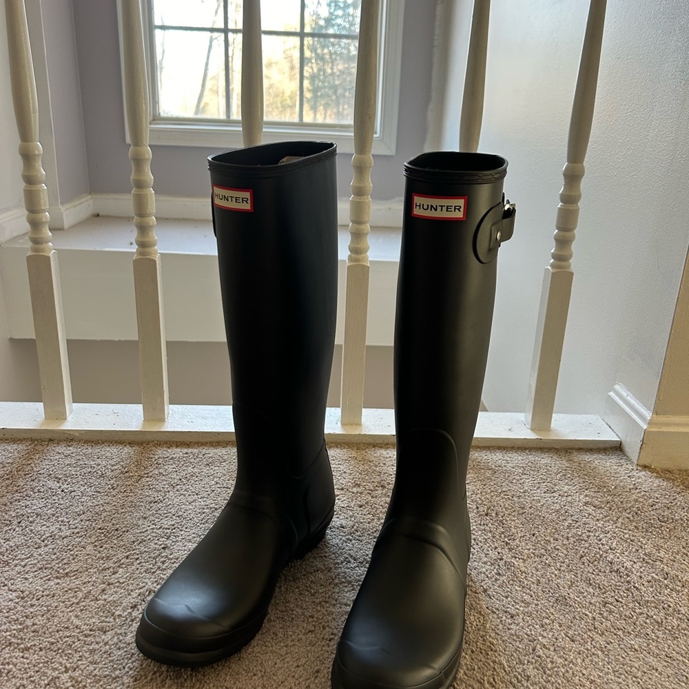 Hunter Classic Black Waterproof Boots